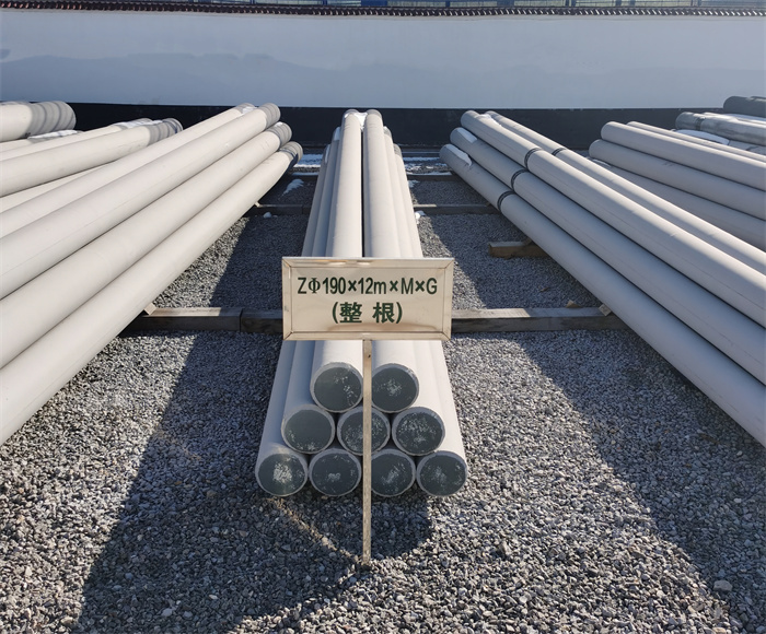 内乡190×12米钢筋混凝土水泥电线杆